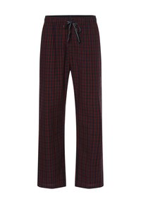 Mc Earl Nachtwäsche Hose - marine rot