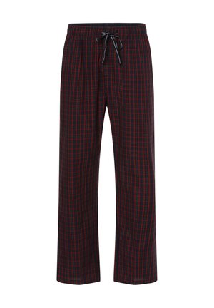 Mc Earl Nachtwäsche Hose - marine rot