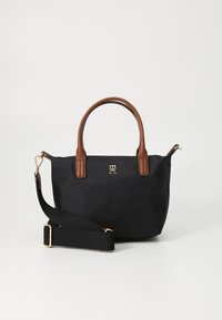 Tommy Hilfiger POPETTE MINI TOTE - Rankinė - black
