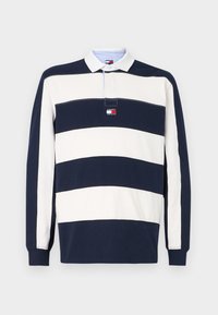ENTRY STRIPE BADGE RUGBY - Longsleeve - dark night navy/ancient white
