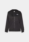 SMALL LOGO COMFORT FULL-ZIP HOODIE - Sweatjakke - black