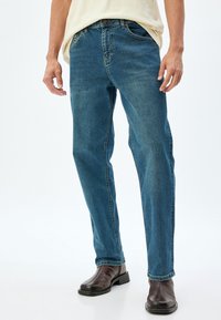VINTAGE - Straight leg jeans - blue denim
