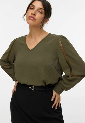 Blouse - grape leaf