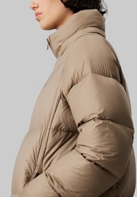 Calvin Klein Jeans LONG PUFFER - Puhovka – plašč - brindle