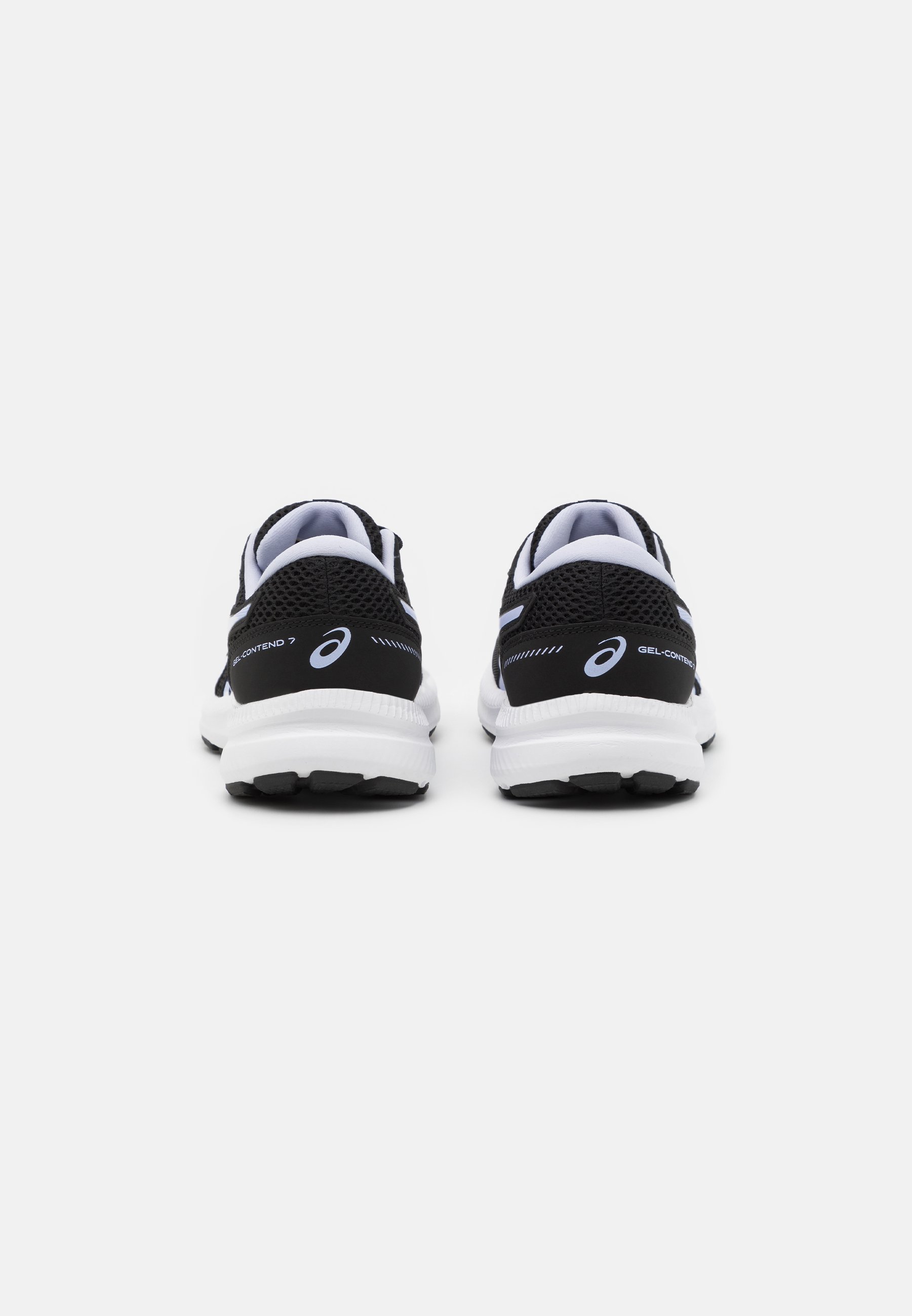 ASICS GEL CONTEND 7 - Chaussures de running neutres - black/lilac opal/noir  - ZALANDO.FR