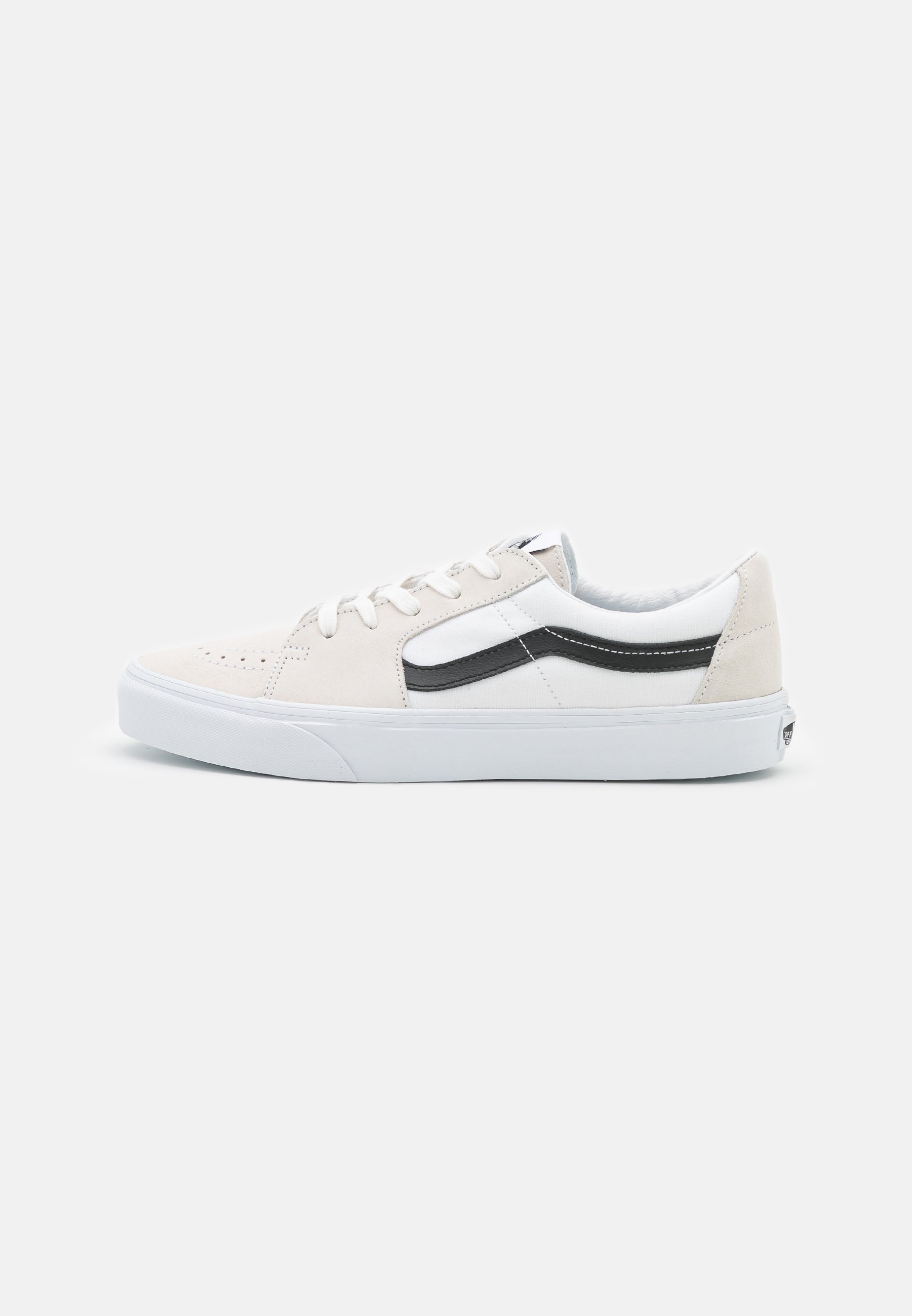 vans white & gray sk8 low shoes