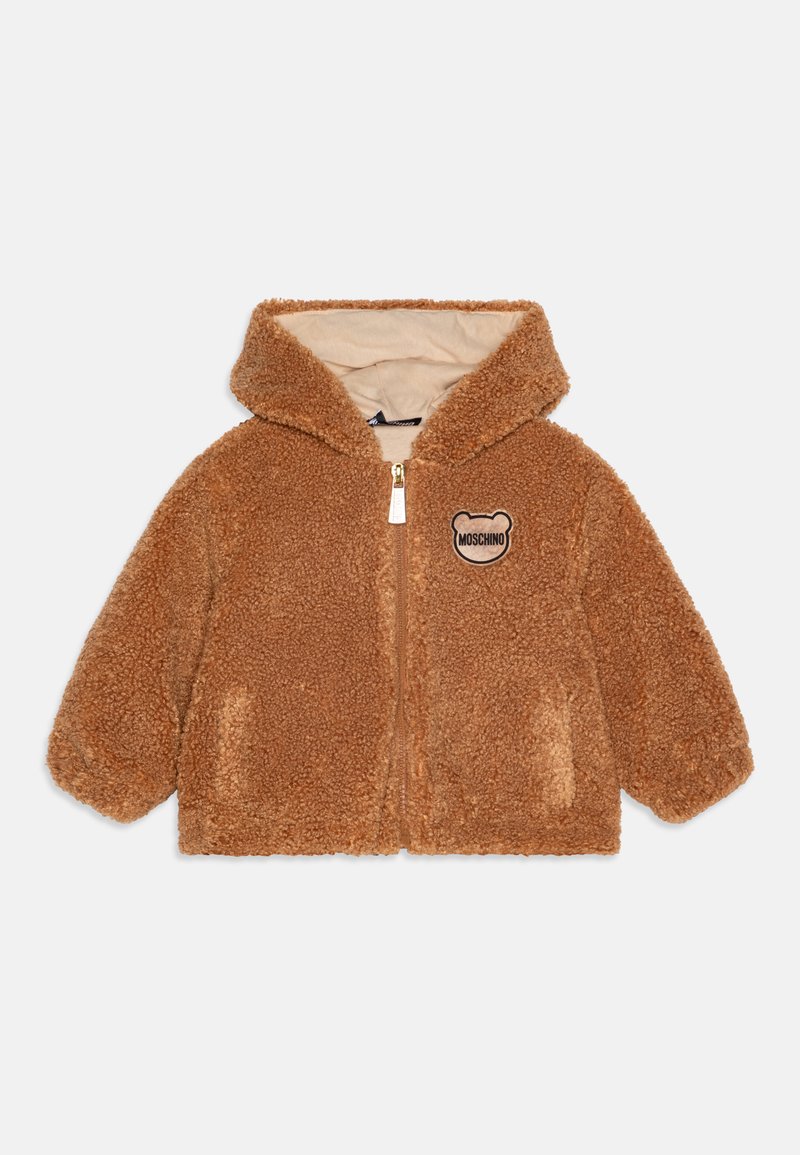 MOSCHINO BABY HOODED UNISEX - Talvejope - brown