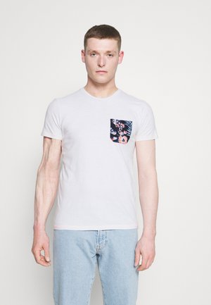 T-shirt con stampa - bright white