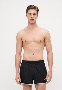 Calvin Klein Swimwear - RUNNER - Shorts da mare - black Immagine in miniatura 1