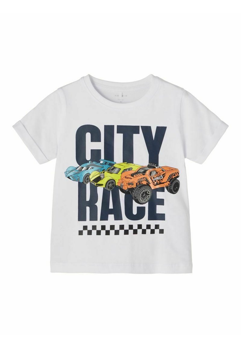 Kinder T-Shirts | Name it HOT WHEELS T-Shirt print bright white/offwhite - SQ82601 Kinder T-Shirts | Name it HOT WHEELS T-Shirt print bright white/offwhite - SQ82601