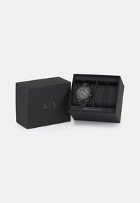 Armani Exchange BANKS SET - Kronografklockor - black