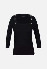 Top s dlouhým rukávem - black