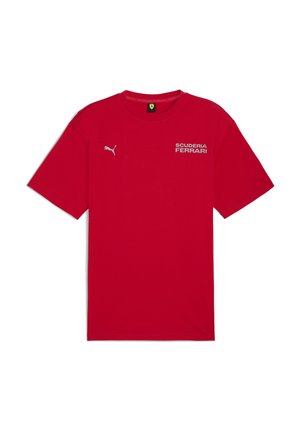 SCUDERIA FERRARI LIFESTYLE - T-shirt imprimé - rosso corsa