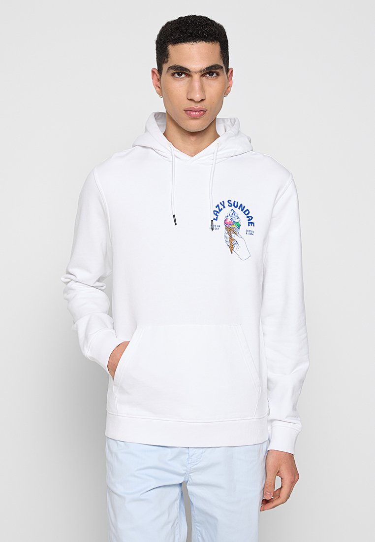 Scotch & Soda Hoodie wit
