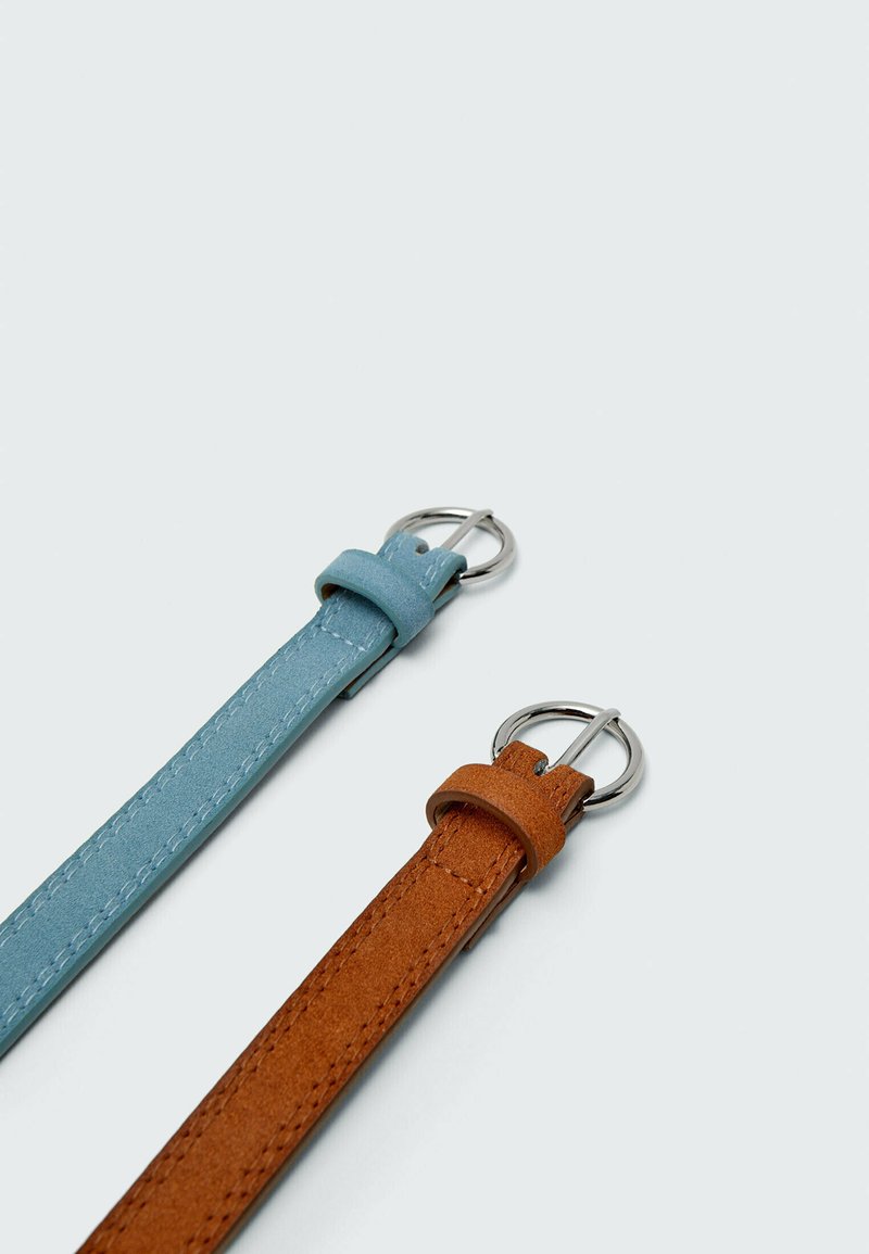 Damen Gürtel casual | Stradivarius DOPPELPACK Gürtel camel - MH14685 Damen Gürtel casual | Stradivarius DOPPELPACK Gürtel camel - MH14685