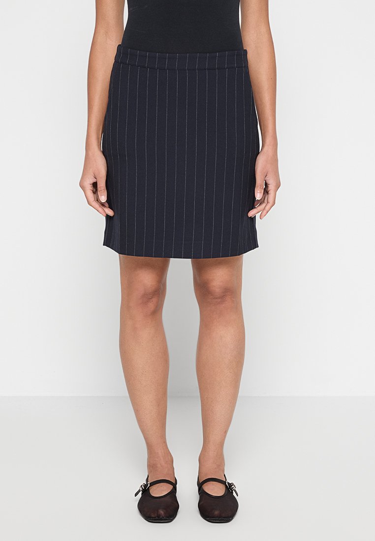 Lollys Laundry Kokerrok donkerblauw