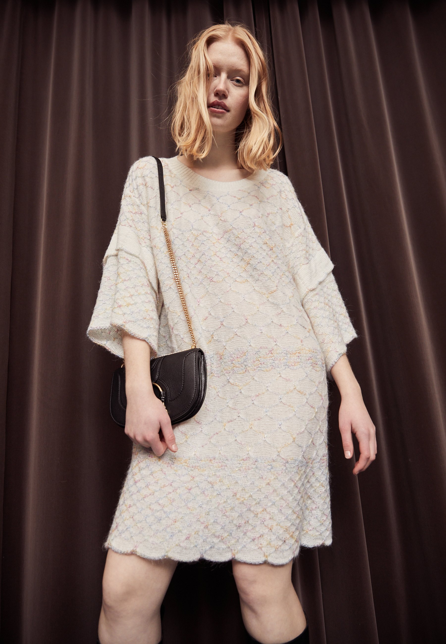 Jumper dress - multicolor/white 