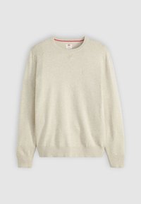 Jersey de punto - white peppercorn heather