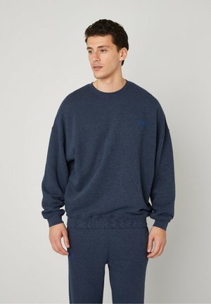 Sweatshirt - marine surteint