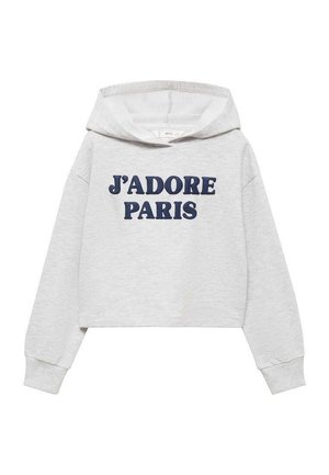 Mango Kids Kapuzenpullover - mottled light grey
