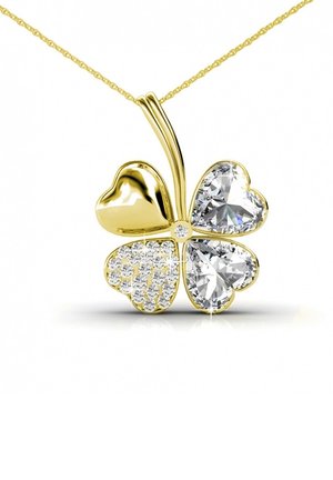 FOUR LEAF - CRISTAL - Hanger - doré   cristal