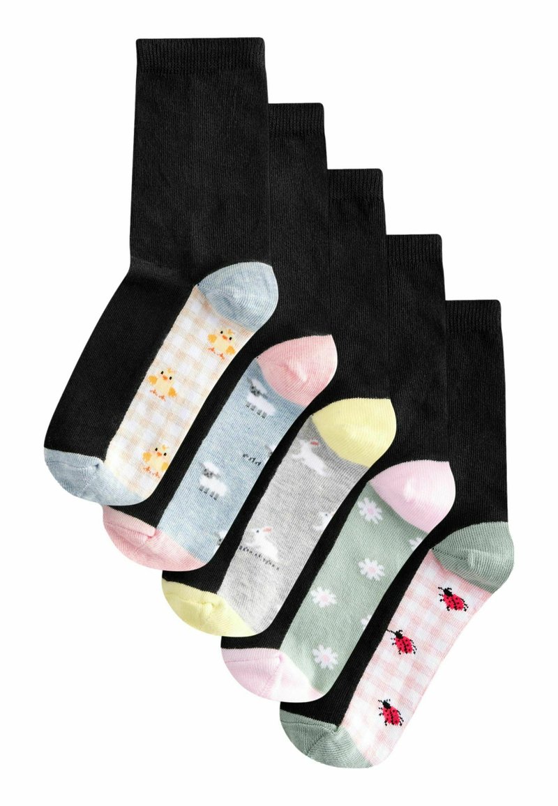 Next BEE 5 PACK  - Socken - pastel spring animals