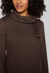 Ragwear SOLID - Dnevna haljina - dark choco