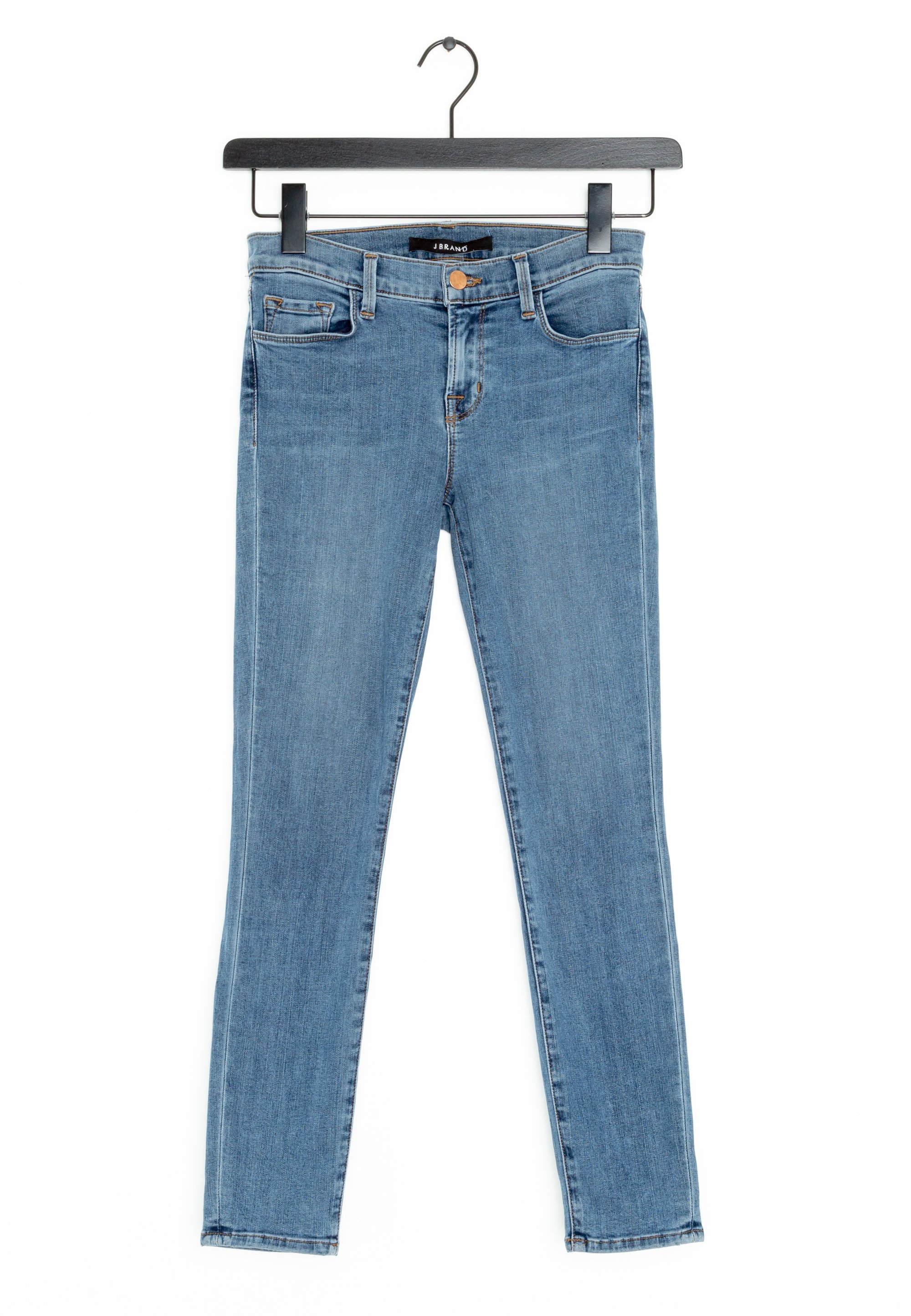 J Brand Straight leg jeans blue (Pre-owned) Zalando