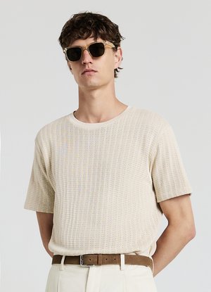 Basic T-shirt - sabbia