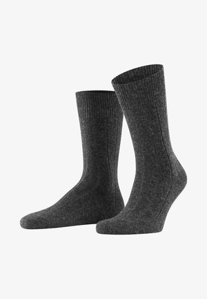 BURLINGTON Calze al ginocchio da uomo LEEDS 40-46 asfalto mel BURLINGTON Calze al ginocchio da uomo LEEDS 40-46 asfalto mel