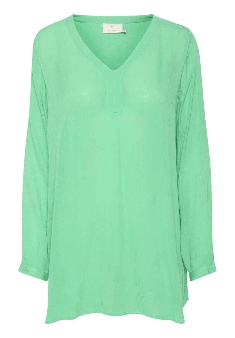 Kaffe Tuniek lichtgroen gemêleerd