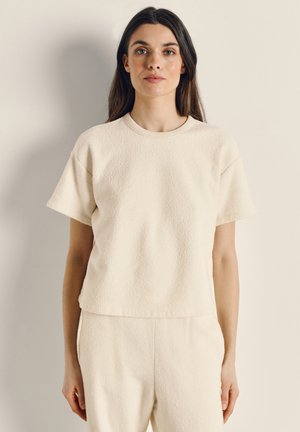 American Vintage BOBYPARK - Camiseta básica - ecru