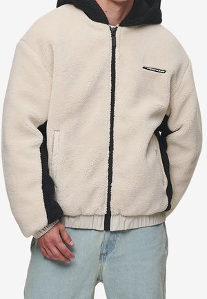 Giacca in pile - beige