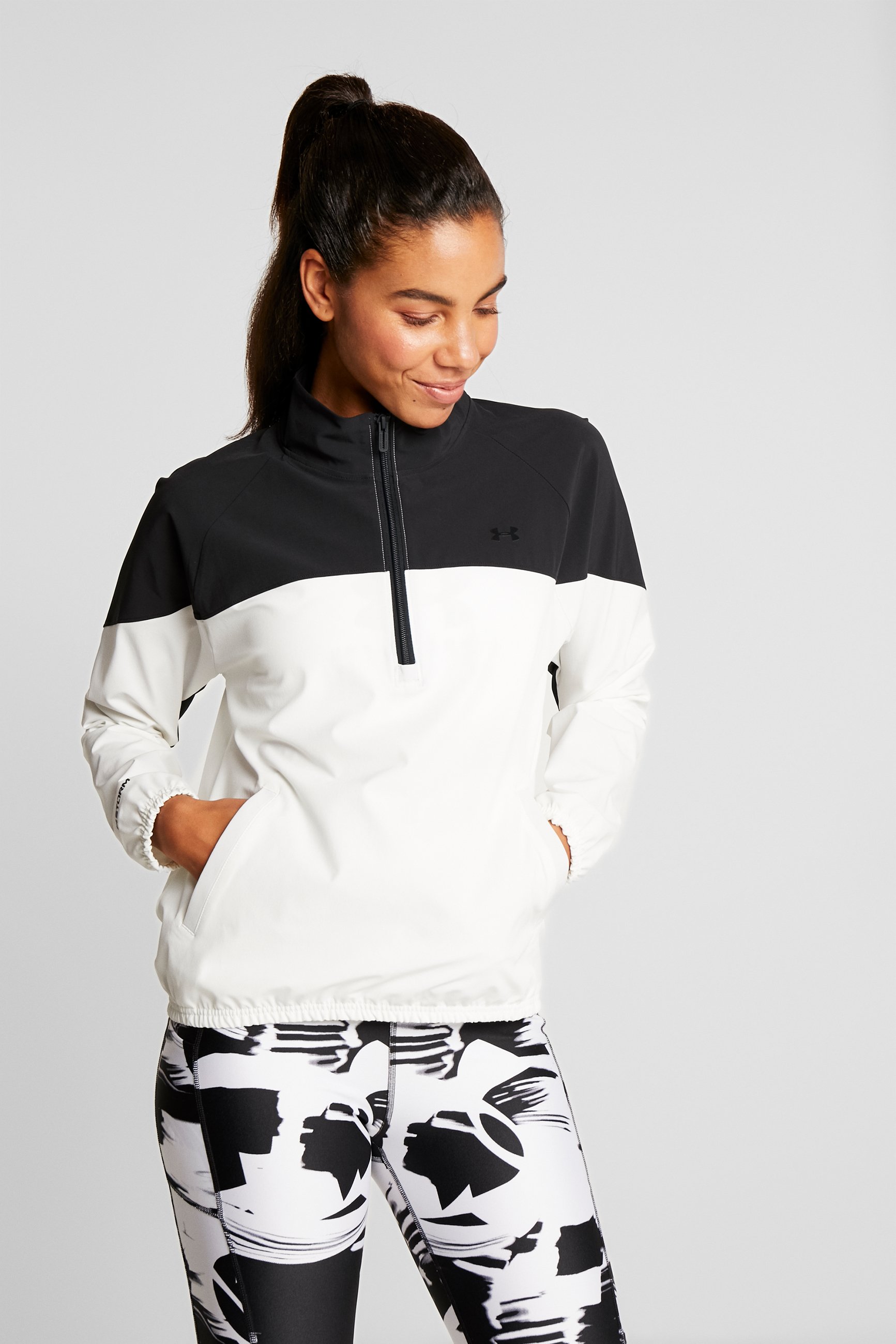 under armour woven anorak