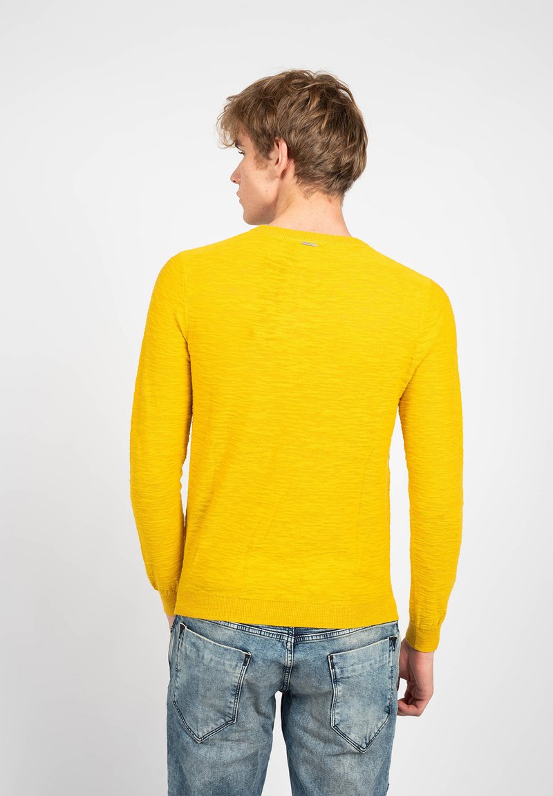 Herren Strickjacken | Antony Morato Strickpullover gelb - KP84970 Herren Strickjacken | Antony Morato Strickpullover gelb - KP84970