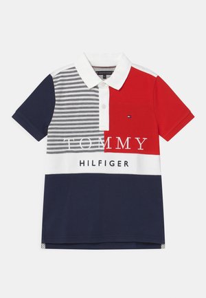 ITHACA COLORBLOCK - Polotričko - twilight navy