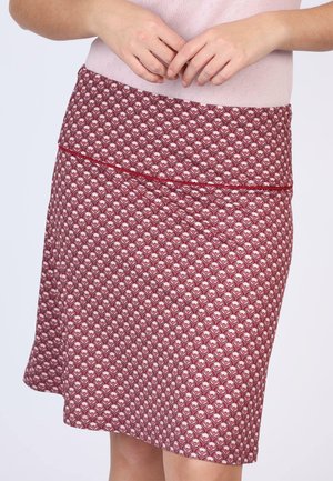 Sorgenfri Sylt AMANDA SCALES - A-line skirt - purple