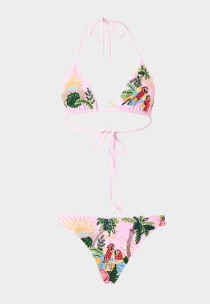 CHARLI TROPICAL SET - Bikini - light pink