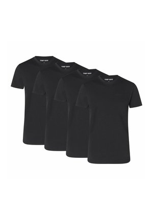 4ER PACK LOGO - T-Shirt basic - schwarz