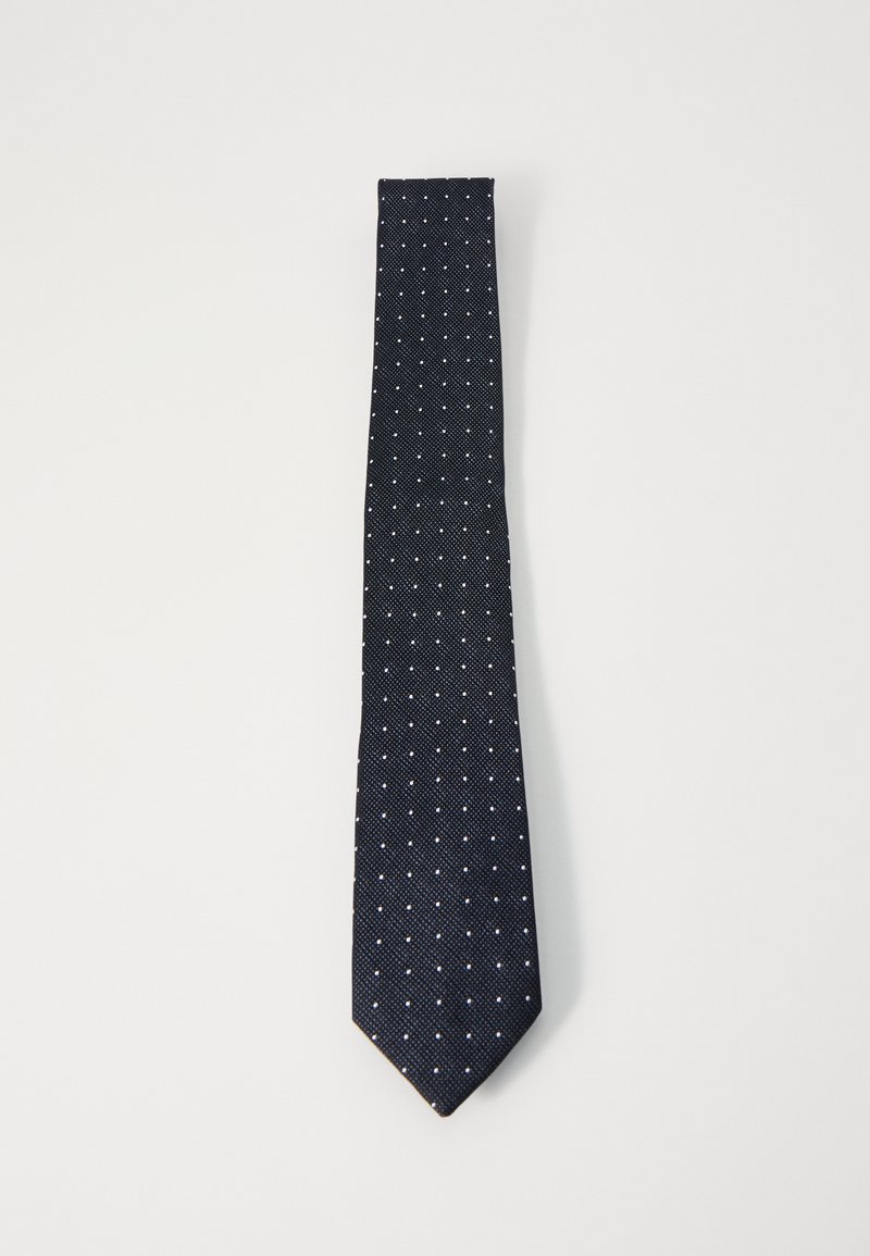 Calvin Klein DOBBY STRUCTURE TIE - Cravate - black/noir - ZALANDO.FR