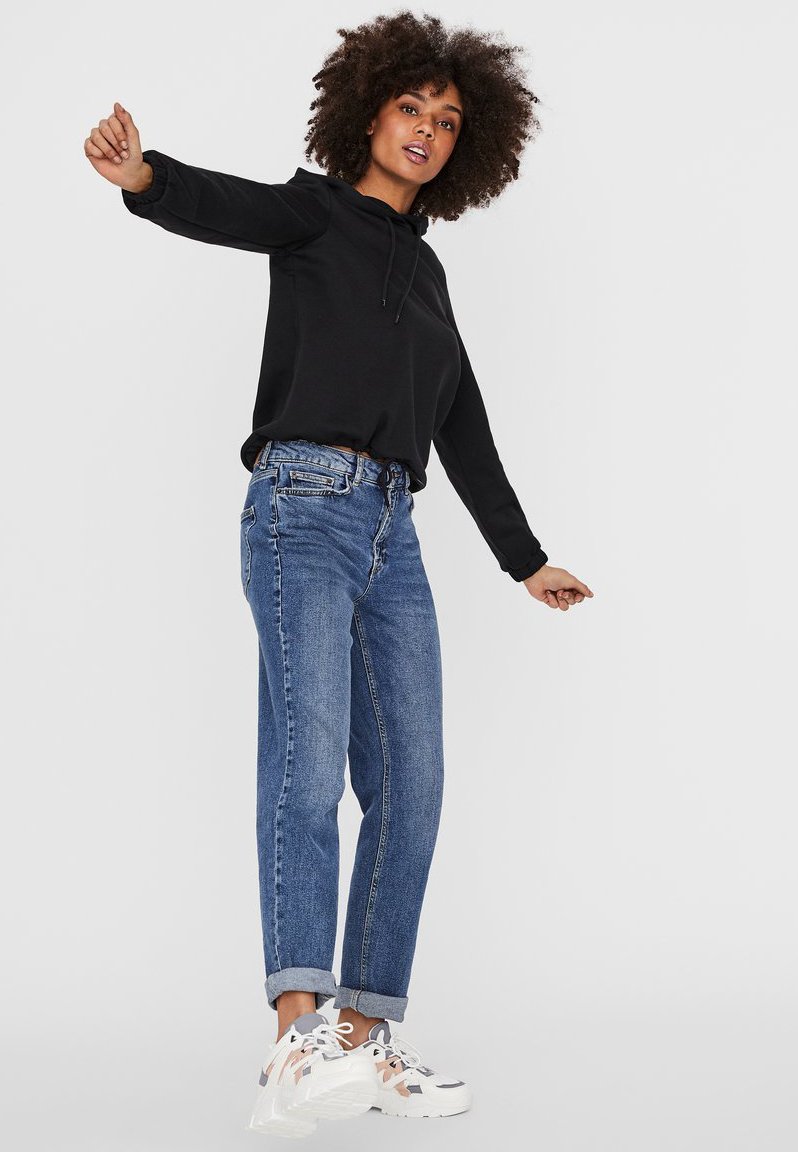 Damen Sweatshirts | Vero Moda VMNATALIA DRAWSTRING HOOD Kapuzenpullover black/schwarz - RM05864 Damen Sweatshirts | Vero Moda VMNATALIA DRAWSTRING HOOD Kapuzenpullover black/schwarz - RM05864