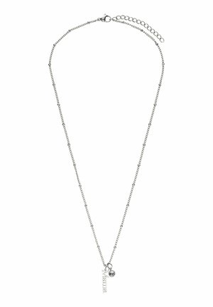Ketting - silver coloured white