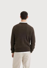 DOCKERS REGULAR FIT CREWNECK  - Maglione - molasses grey