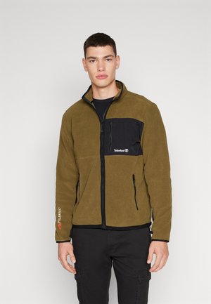 OUTDOOR ARCHIVE JACKET  - Fleecová bunda - dark olive