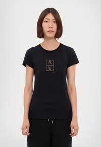Armani Exchange T-shirt basic - black
