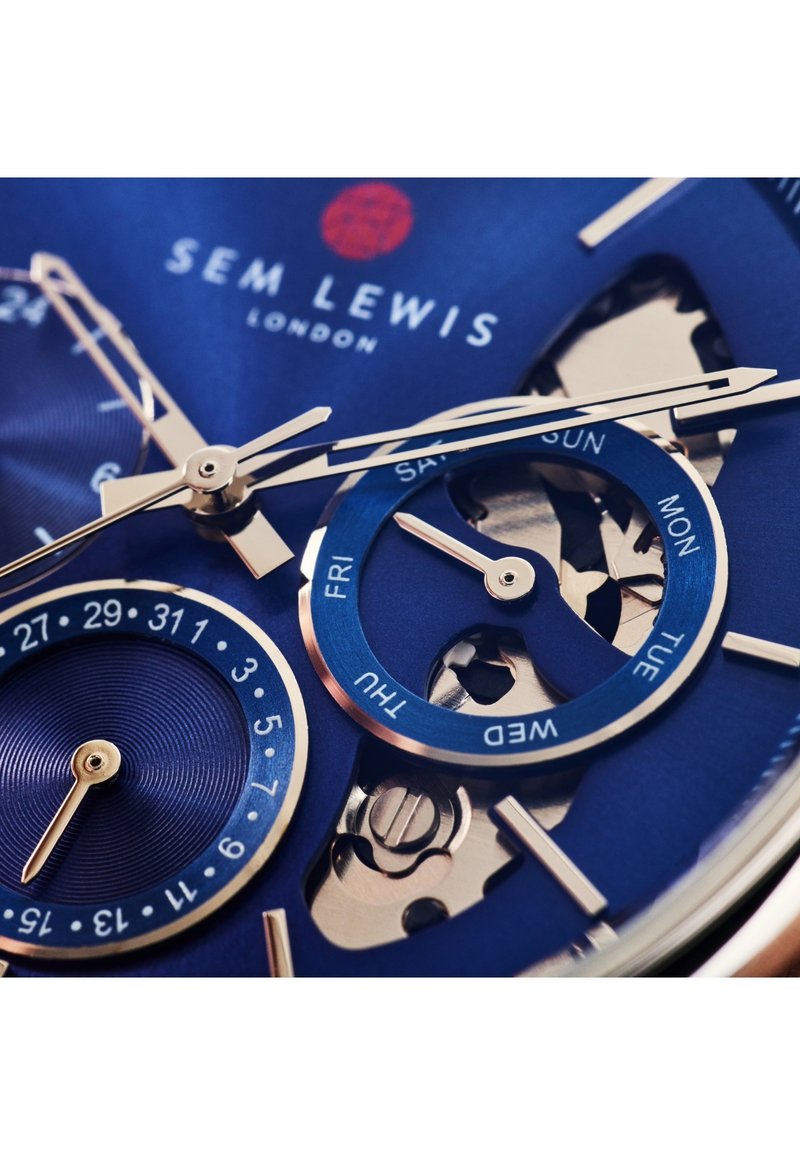 Herren Analoguhren | Sem Lewis SET Chronograph silber farbend/silberfarben - ZT72436 Herren Analoguhren | Sem Lewis SET Chronograph silber farbend/silberfarben - ZT72436