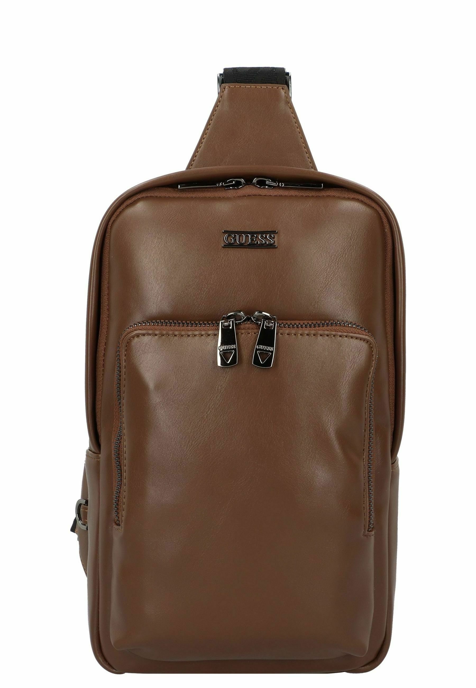 Guess BOSTON UMHÄNGET Rucksack dark oak/brown