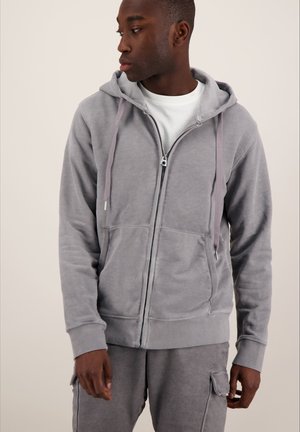 Zip-up sweatshirt - grey