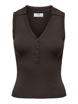 JDY, Knitted JDYNANNA Knitted - Polo - chocolate torte