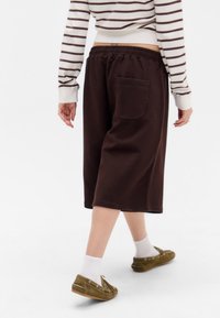 iets frans... HARRI UNISEX - Treniņtērpa apakšdaļas - brown